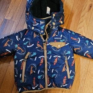 6-12 month baby Patagonia reversible jacket